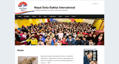 Desktop Screenshot of nepalsgi.org